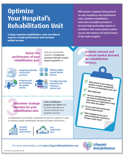 3 Steps to Help Optimize Your Hospital’s Rehabilitation Unit